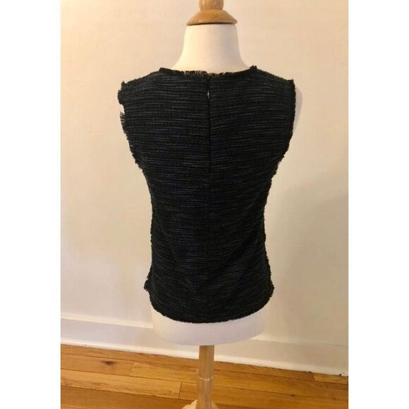 Gap Boucle Sleeveless Fringe Top - Picture 3 of 4